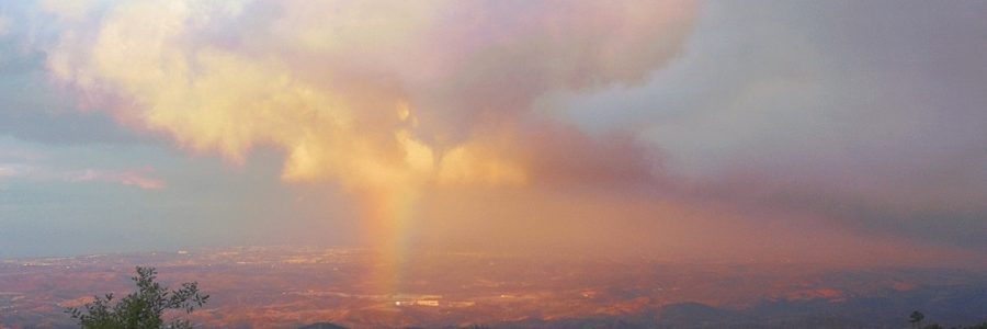 Zonder regen geen regenboog