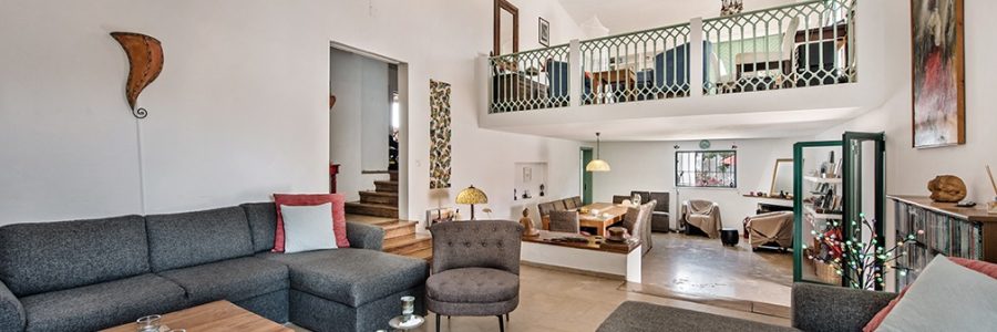 Artistiek huis met Iberische invloeden